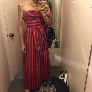 Vintage Stripped Moroccan Dress